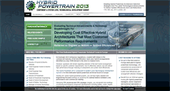 Desktop Screenshot of hybrid-powertrain-summit.com