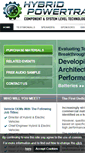 Mobile Screenshot of hybrid-powertrain-summit.com